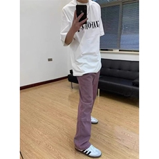 1506/Q99080/P39港风潮男夏季新款嘻哈ins潮高街潮流痞帅长裤，男装休闲裤，星座1506