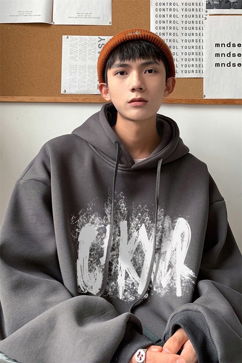 抖音供货、复合重磅360克现货连帽卫衣宽松D223A-WY2369-特P35,男装卫衣,电商019-1