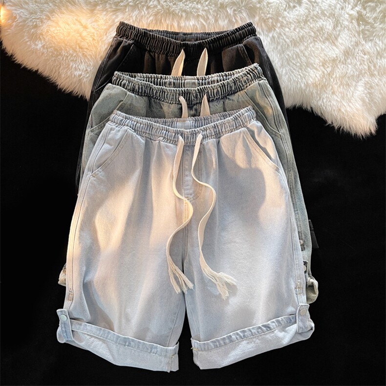 现货主推抖音直播品牛仔短裤！五分裤NB731P50控68，男装牛仔裤，电商C303-1