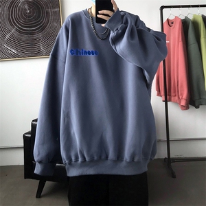 WC 情侣印花圆领秋冬卫衣 常规P28 加绒P38 S-5XL 支持定制图片
