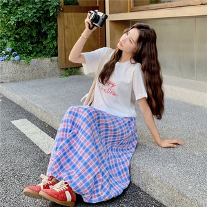 【大量现货】时尚套装女2025夏半身裙两件套2C227/2558/P150K208图片
