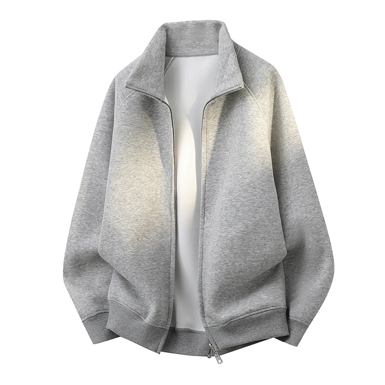 抖音品质立领卫衣男士宽松运动开衫外套A146-KS8201特p45量大优，男装卫衣，HDA146