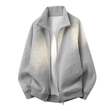 抖音品质立领卫衣男士宽松运动开衫外套A146-KS8201特p45量大优，男装卫衣，HDA146