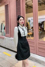 连衣裙新款，女装连衣裙，一露玛娜