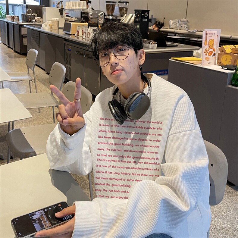 华夫格！华夫格卫衣男HW526-特P23,男装卫衣,电商B371