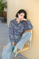 春季新款，柔美清新的小衫。，女装，卓儿衣人