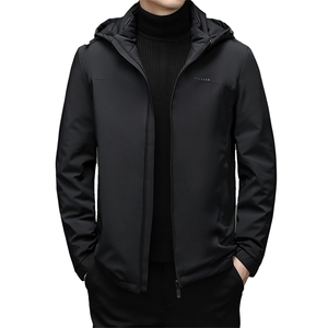 CXYF59531钱塘2020-2中年男士冬季厚款保暖休闲连帽羽绒服P180图片