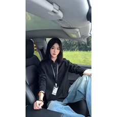 抖音得物品质美式高街重磅曼巴棉拼接cleanfit亨利领卫衣长袖T恤，男装T恤，电商A486-1