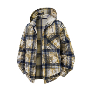 2026春款3D镂空迷彩连帽夹克潮牌外套JK6021 P65,男装夹克,星座309（原A406）