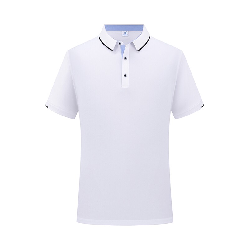 夏季新款男士翻领短袖t恤中年有领男装上衣服休闲POLO衫图片