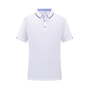 夏季新款男士翻领短袖t恤中年有领男装上衣服休闲POLO衫图片