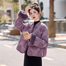 2025年中式G风中式白鸭绒新款羽绒服，女装羽绒服，伊仟回