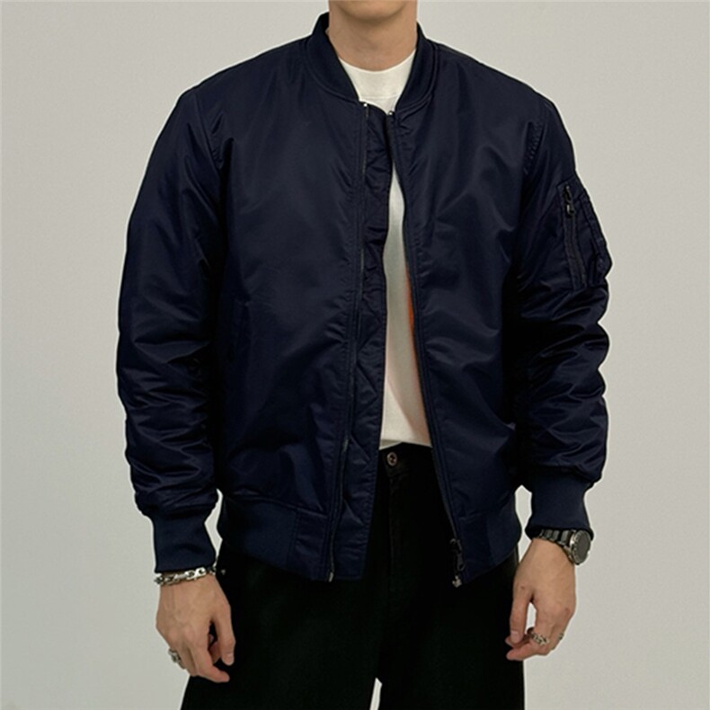 MA1飞行员棒球服加棉户外保暖情侣款夹克棉服上衣防水外套JK18,男装夹克,星座210