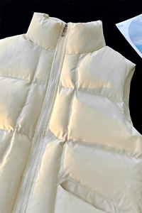 冬季叠穿无袖棉马甲男潮保暖加厚棉服坎肩外套M2902-特P50控98图片