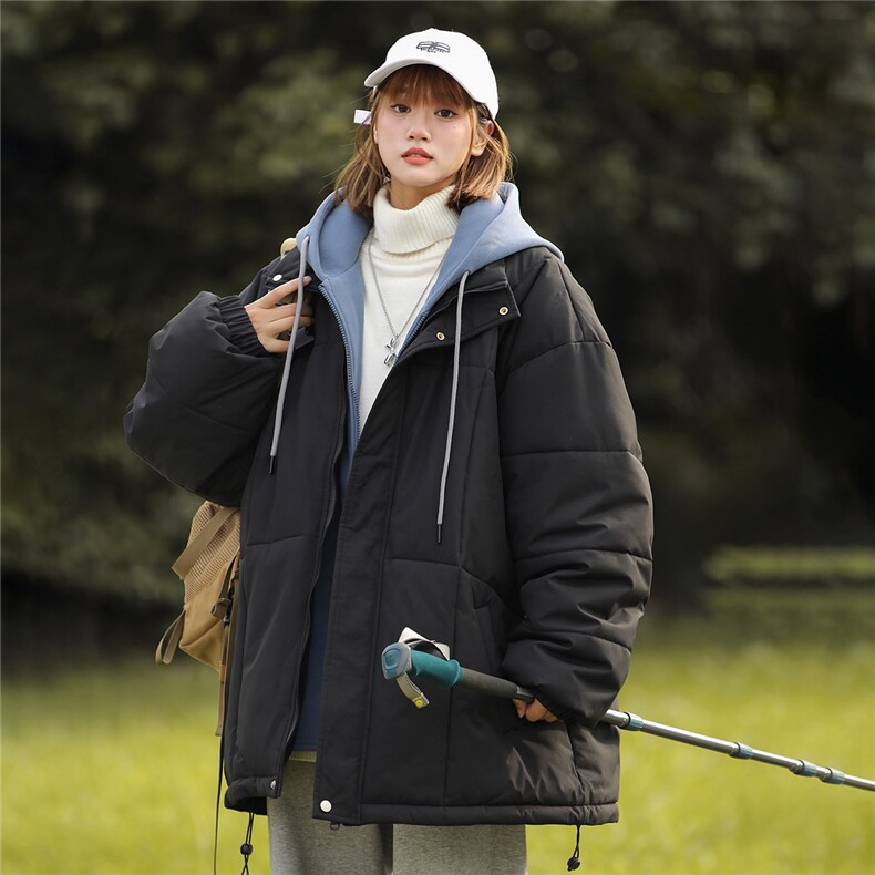 ! 2025新款加厚棉服冬季拼色连帽棉衣服815A-MM88312-P95特图片