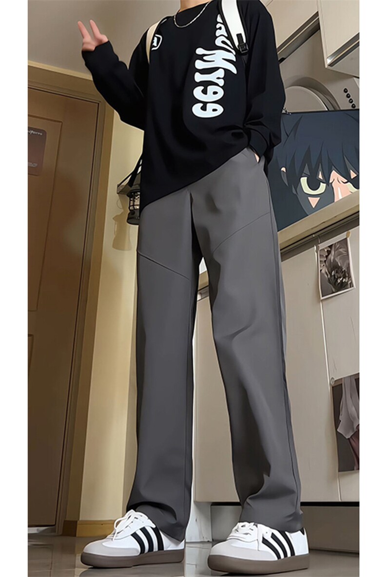 8XL-M春季户外冲锋裤男款薄款登山大码休闲百搭直筒裤子KZ013P50,男装休闲裤,电商B312