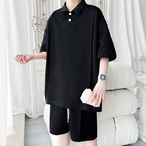 夏季POLO衫设计感运动套装T3632特P30控58/DK8607特P25控48图片