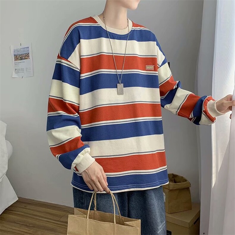 卫衣男秋季宽松韩版潮流男装中性圆领ins港风百搭外套WY109-P25，女装短外套，星座1008-2