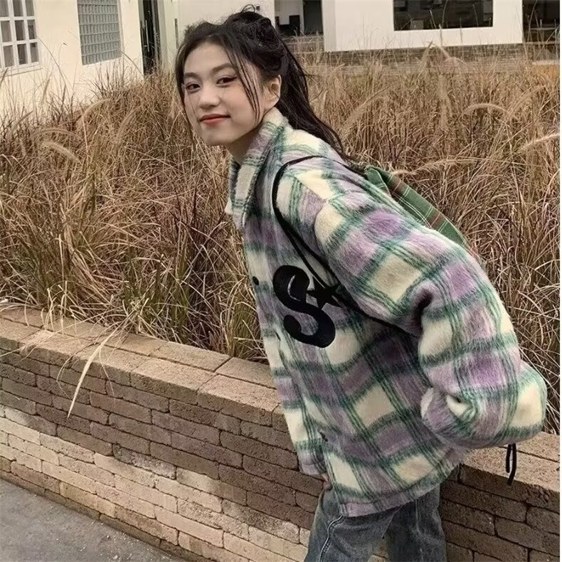 美式重磅空气层拉链开衫连帽卫衣外套男女宽松廓形休闲上衣,女装短外套,星座506A