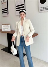 现货春装西装外套，女装西装，圣姿源