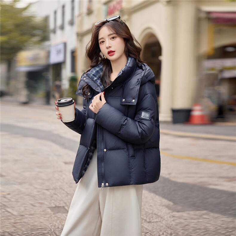 现货！！！！90绒白鸭绒羽绒服外套,女装羽绒服,素月