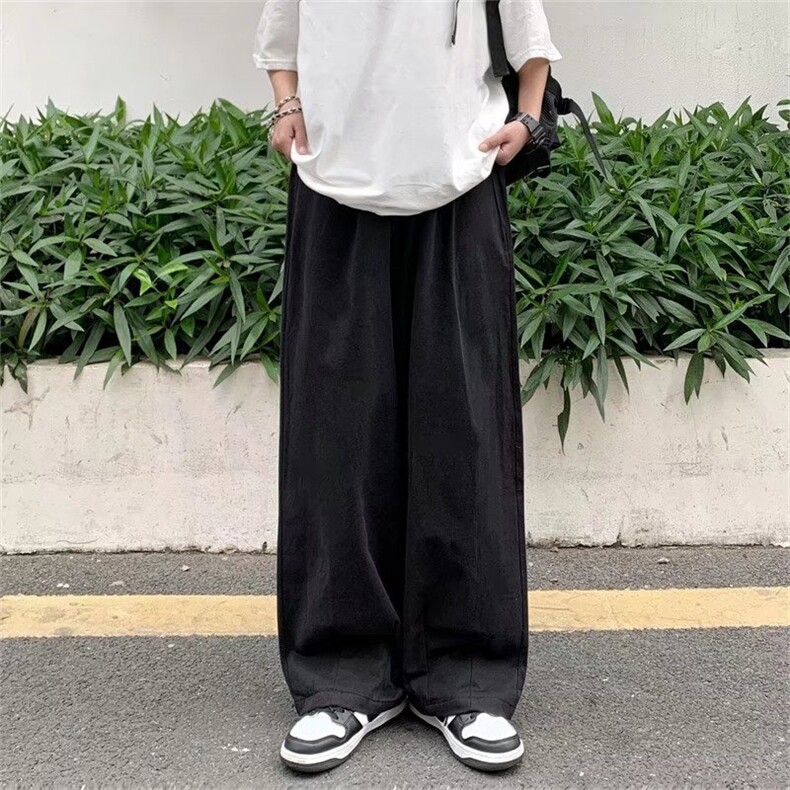 男春秋季休闲长裤宽松CK66P40图片