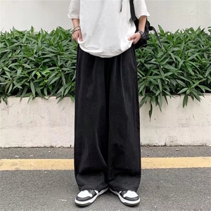 男春秋季休闲长裤宽松CK66P40图片