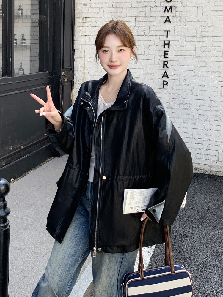 【现货】数据好加棉皮衣外套P185-K268,女装皮衣,浙宝128A