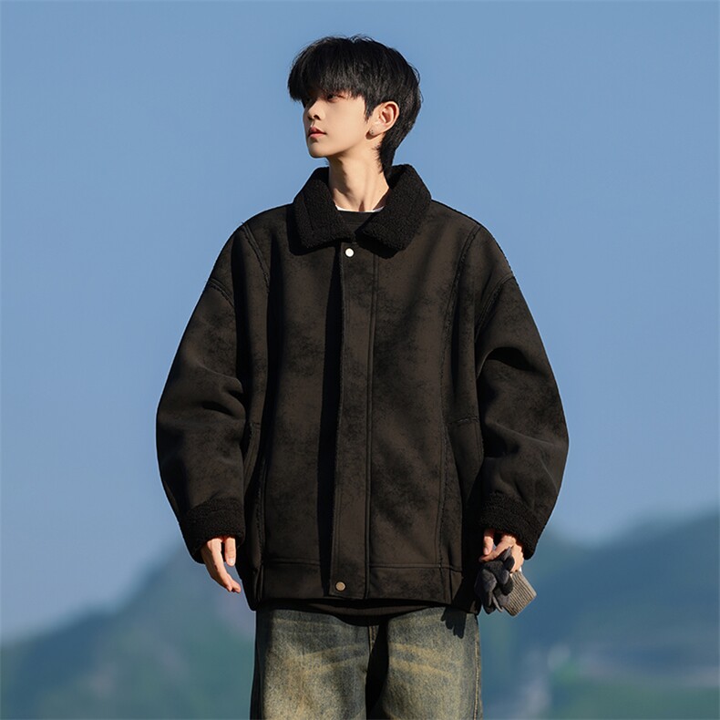 M9619-P110冬季美式新款皮毛一体棉衣,男装棉衣,星座109