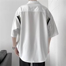 短袖衬衫春款男港风潮流H10P30，男装衬衫，星座1116-2