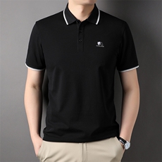 AC86189钱塘2020-3夏季男士翻领短袖T恤商务休闲上衣高品质P50，男装T恤，钱塘207-3