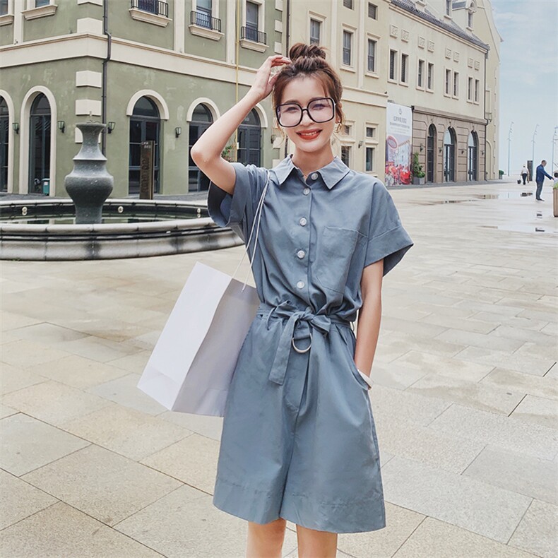 货已出2021夏季新款连体短裤225-1950-P90（控138），女装连体裤，浙宝225