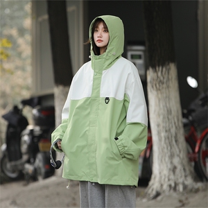 Cityboy情侣 时尚连帽冲锋衣外套夹克 团体班服图片