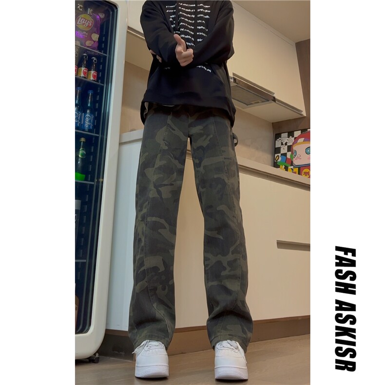 抖音得物品质百搭牛仔裤212-2-DY258-特P60,男装牛仔裤,星座808A-1
