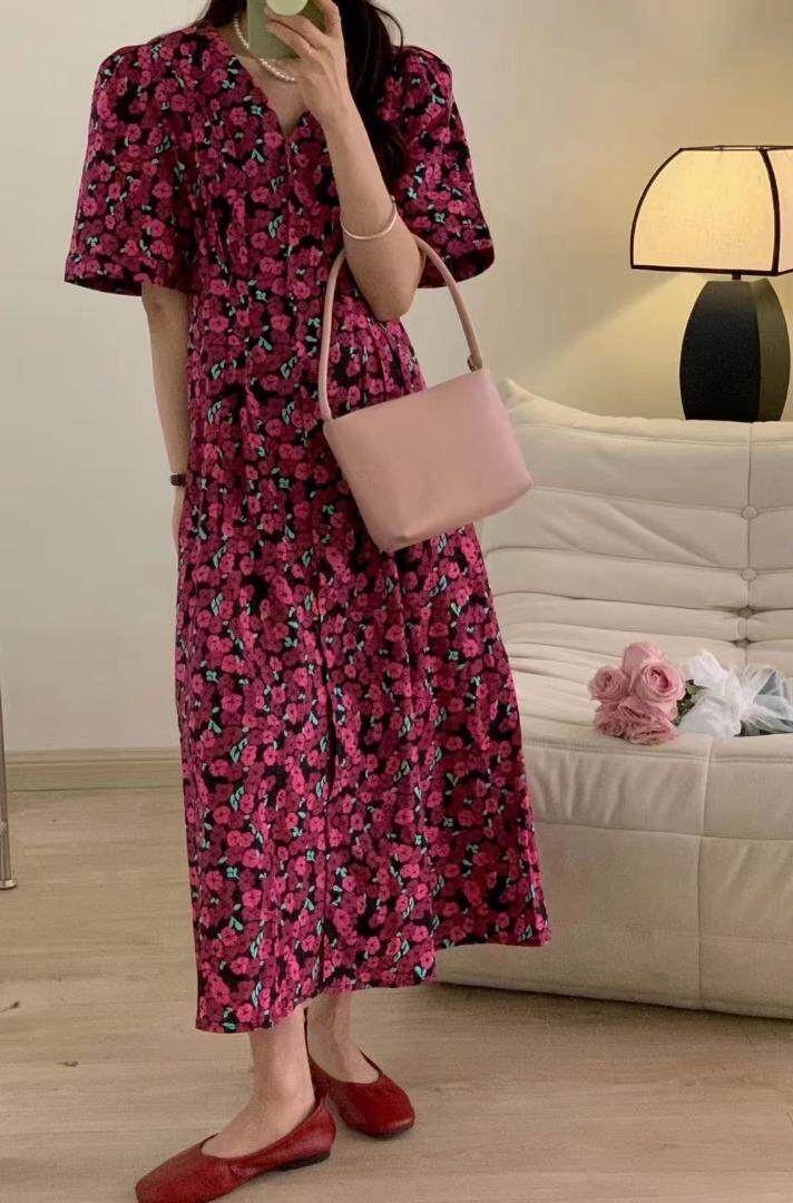 夏季新款连衣裙火爆订单中……，女装连衣裙，忻美