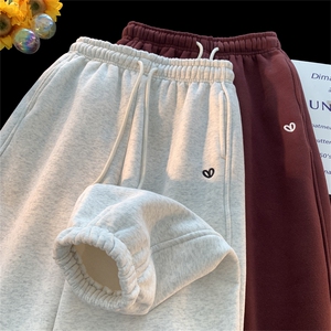 刺绣休闲裤男宽松束脚裤D329-QM647-特P45-控78图片