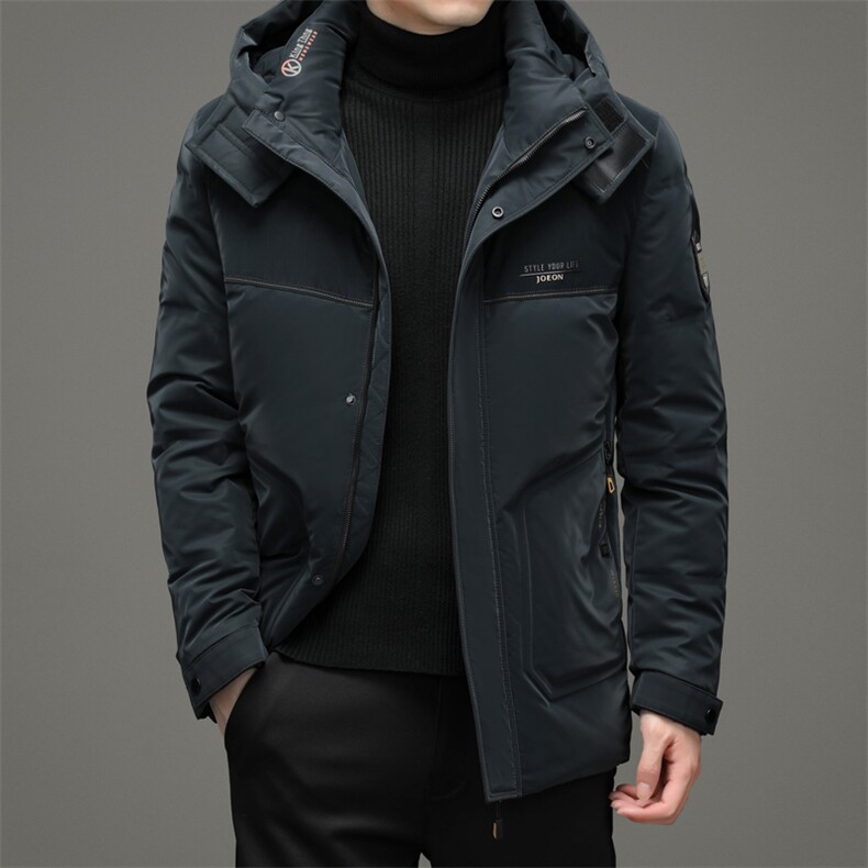 中年男脱卸帽羽绒服男冬季中老年爸爸冬装休闲款外套YLS2107-P305,男装羽绒服,电商B212（原钱塘6029）