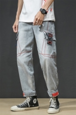 秋冬款上新哈伦重工装牛仔裤5063-3010，男装牛仔裤，星座304A-1