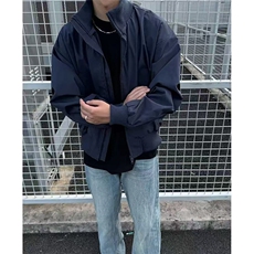 飞行夹克外套男女款春秋潮牌痞帅cleanfit廓形短款高街棒球服Y809，男装夹克，星座601-1