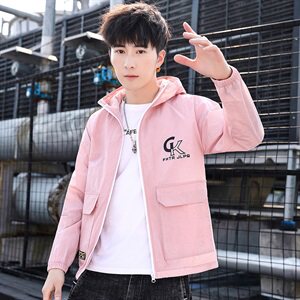 夏季新款男士防晒衣时尚印花连帽薄款夹克外套DS-A158-S206图片