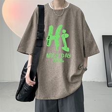 风复古亚麻短袖男棉麻t恤男半袖ZT71418-P35，男装T恤，电商A040