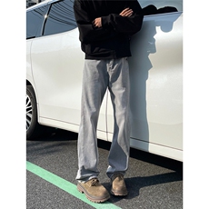 现货~美式基础款显瘦微喇牛仔裤3XZ502-K773-P45控68，男装牛仔裤，星座502