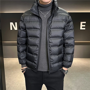 B353 3713 P245 标50白鸭绒军绿可拆脱羽绒内胆男士冲锋衣图片