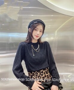 【现货】拉毛新款带项链上衣,其它,色调轩