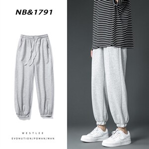 主推有大码(S-5XL）夏季薄款宽松休闲卫裤九分裤男A01特P25-限48，男装休闲裤，电商B377