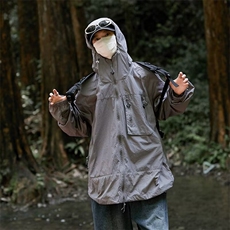 春夏季防晒衣服女设计感工装防紫外线薄款外套皮肤衣潮FT77，男装防晒衣，星座1116A-1（原606A）