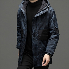 SNNYR922-3秋冬新款2023年男士休闲羽绒服加厚保暖夹克外套P273，男装羽绒服，电商B360