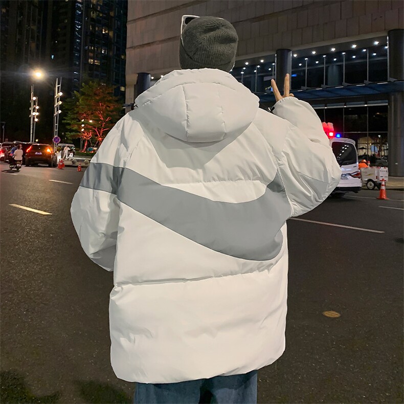 2024冬新款港风夜景个性连帽面包服棉衣外套男G3015-P115控145,男装棉衣,星座914-3