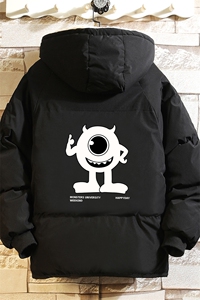 控128加绒面包服男大码羊羔毛棉衣男MY16327-P100图片