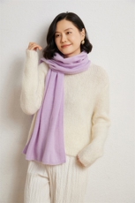 软糯山羊绒围巾女100%纯羊绒2024秋冬披肩两用长款保暖围脖外搭潮，围巾，臻歆羊绒